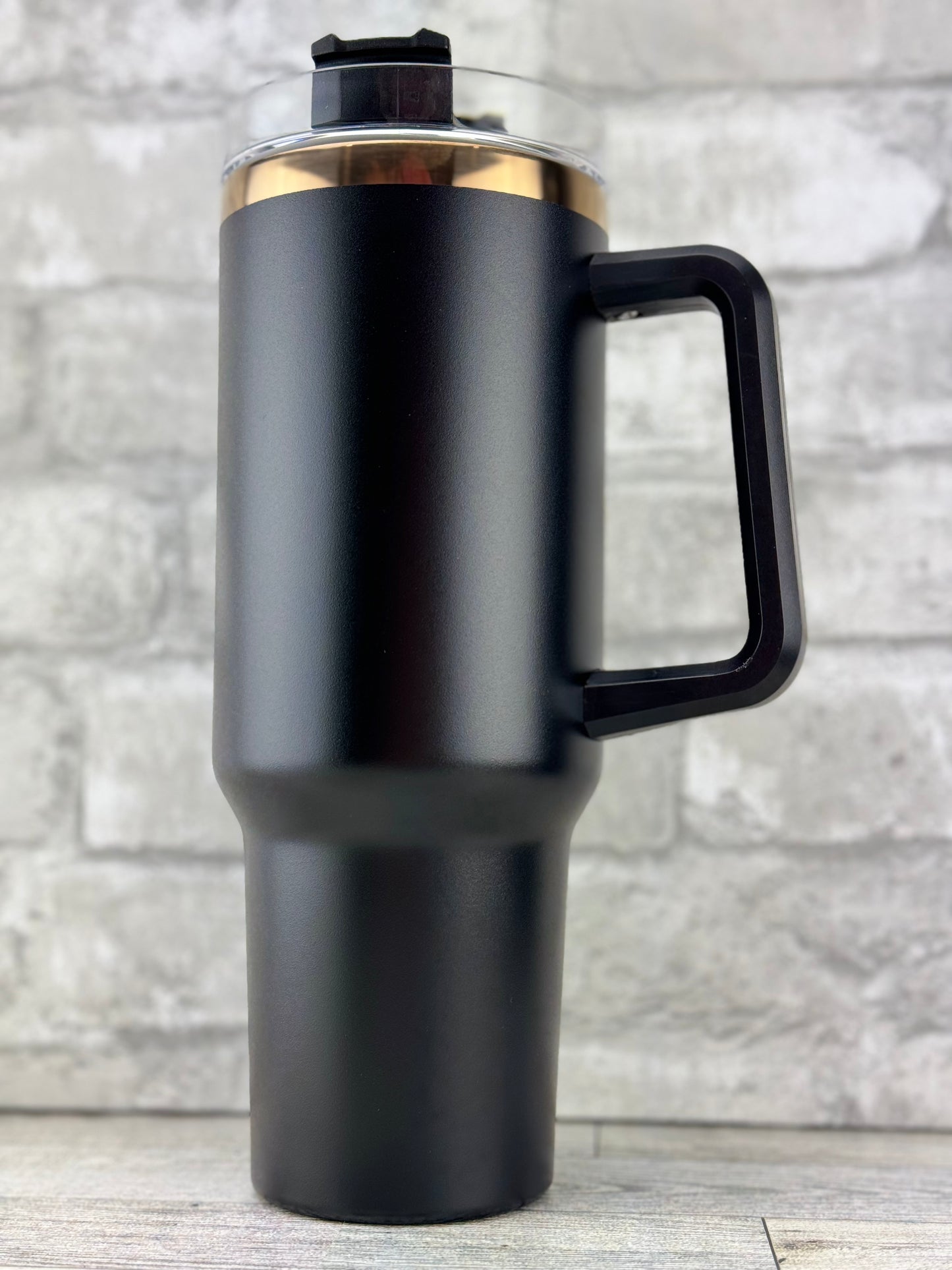 Black & Copper non branded 40oz
